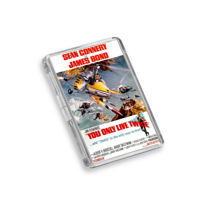 007 You Only Live Twice Movie-Inspired Magnet