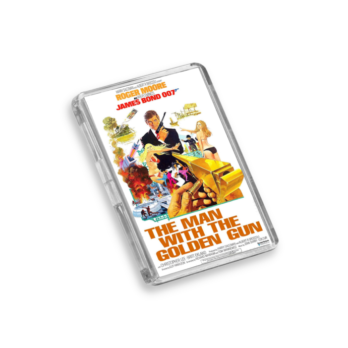 007 The Man With The Golden Gun Movie-Inspired Magnet