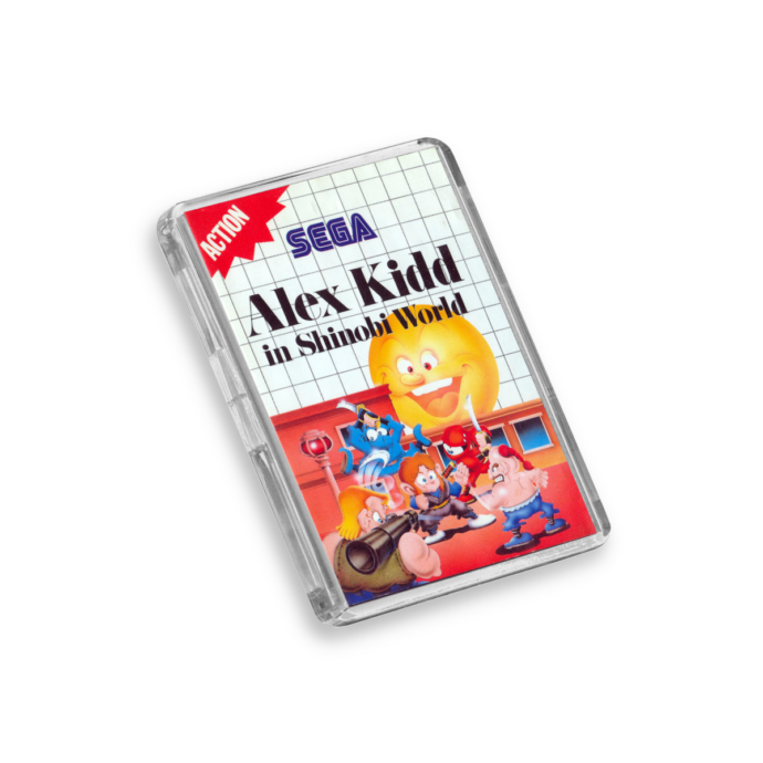Alex Kidd in Shinobi World Master System-Inspired Magnet