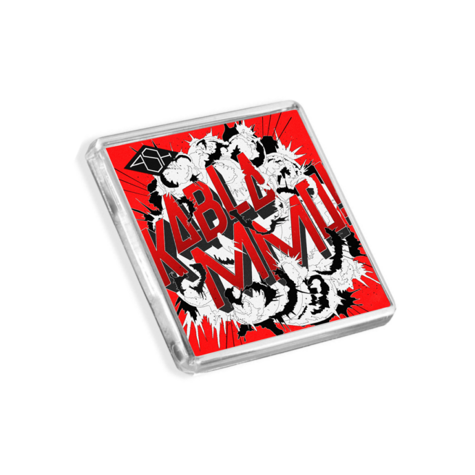 Ash - Kablammo! Music-Inspired Magnet
