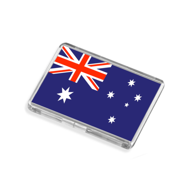 Australia Flag-Inspired Magnet