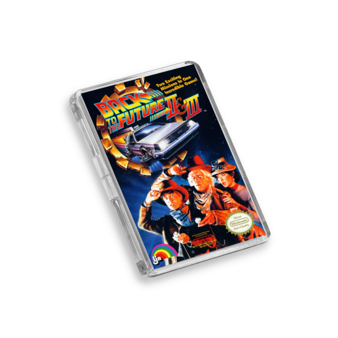 Back to the Future II and III NES-Inspired Magnet