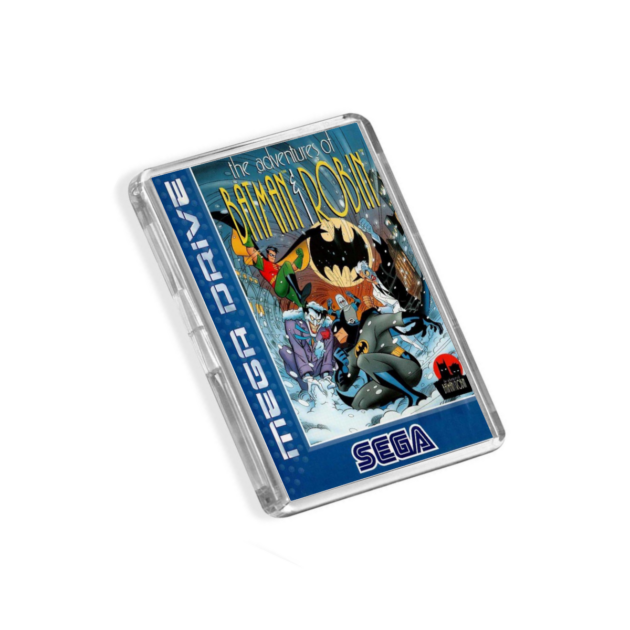 The Adventures of Batman and Robin Mega Drive-Inspired Magnet