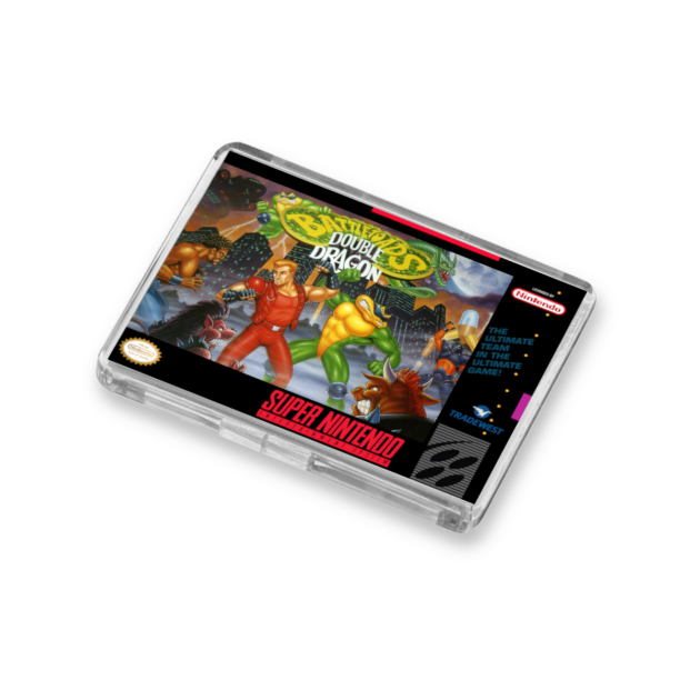 Battletoads Double Dragon SNES-Inspired Magnet