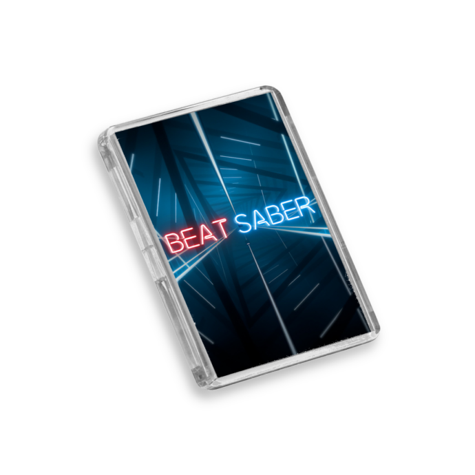 Beat Saber PS4-Inspired Magnet