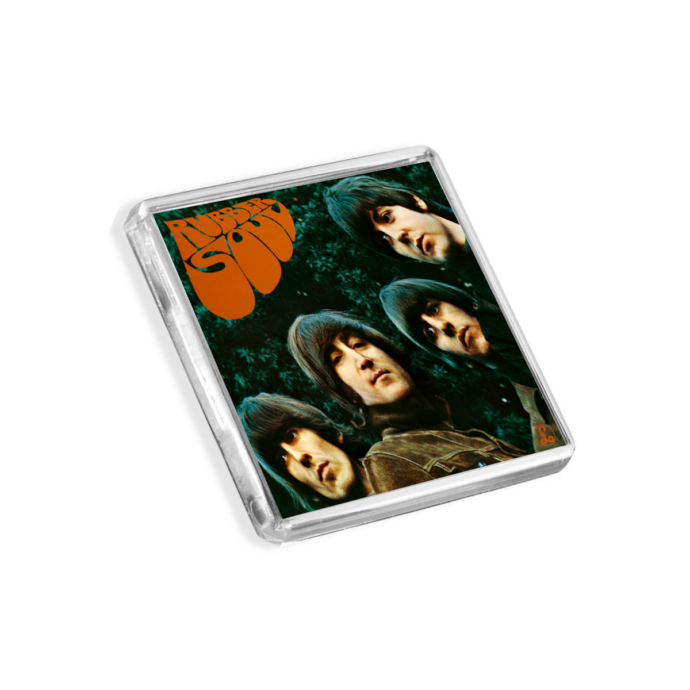 The Beatles - Rubber Soul Music-Inspired Magnet