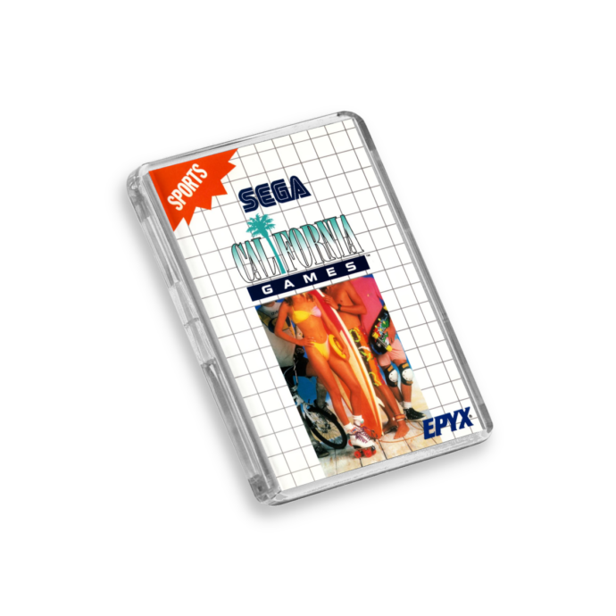 California Games Master System-Inspired Magnet