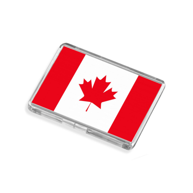 Canada Flag-Inspired Magnet