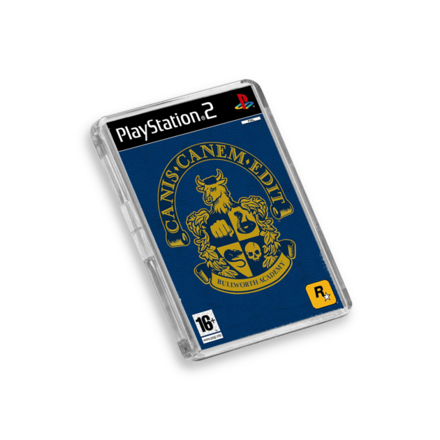 Canis Canem Edit (Bully) PS2-Inspired Magnet