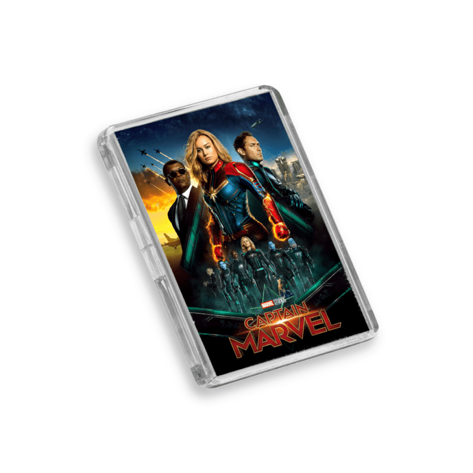 Captain Marvel Movie-Inspired Magnet