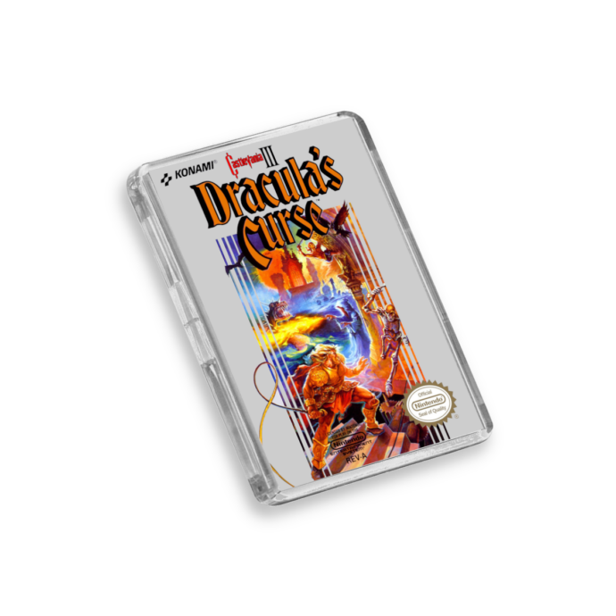 Castlevania III Dracula's Curse NES-Inspired Magnet