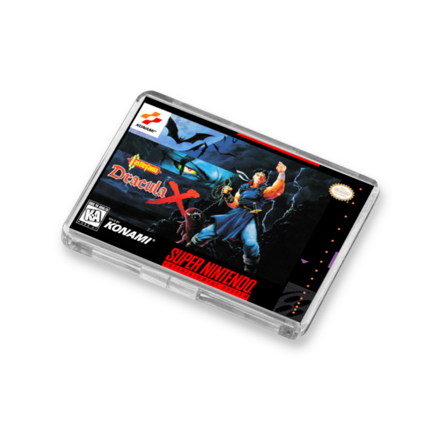 Castlevania Dracula X SNES-Inspired Magnet