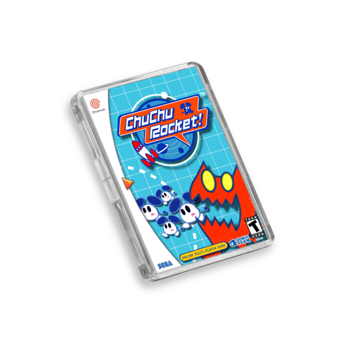 ChuChu Rocket! Dreamcast-Inspired Magnet