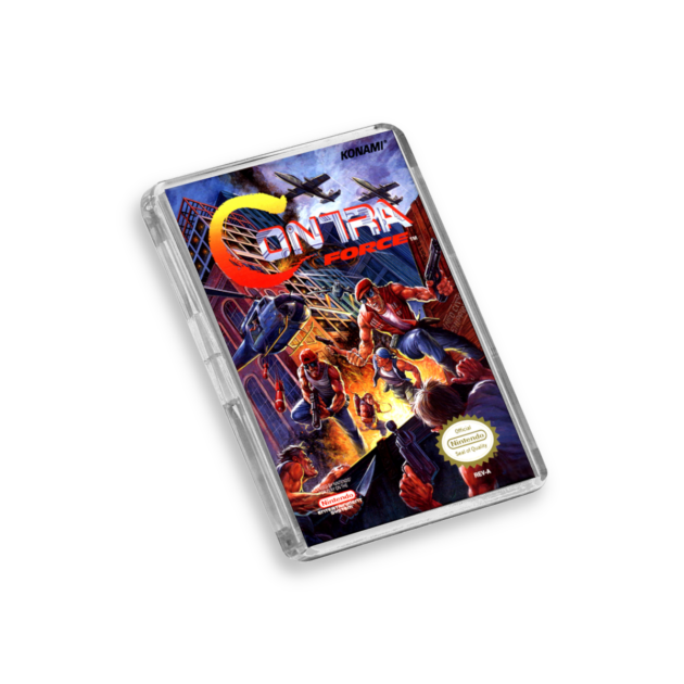 Contra Force NES-Inspired Magnet
