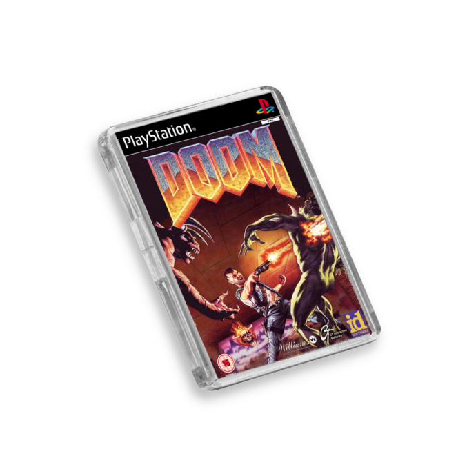 DOOM PS1-Inspired Magnet