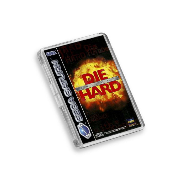 Die Hard Trilogy Saturn-Inspired Magnet