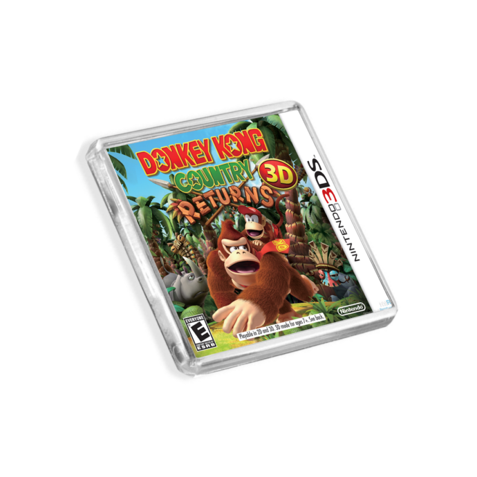 Donkey Kong Country Returns 3D Nintendo 3DS-Inspired Magnet