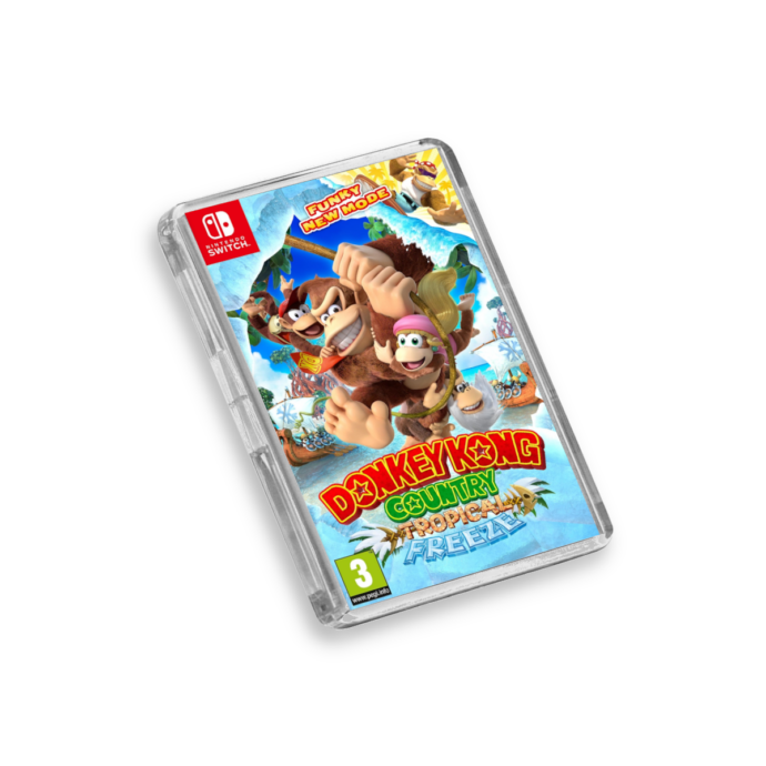 Donkey Kong Country Tropical Freeze Switch-Inspired Magnet