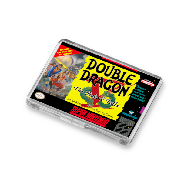 Double Dragon V The Shadow Falls SNES-Inspired Magnet