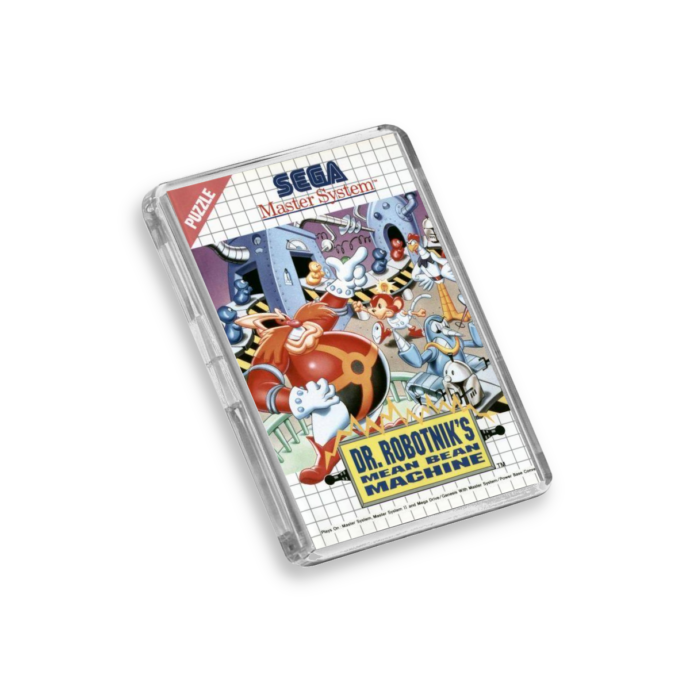Dr. Robotnik's Mean Bean Machine Master System-Inspired Magnet