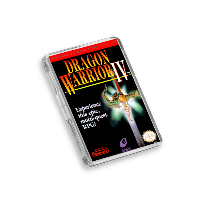Dragon Warrior IV NES-Inspired Magnet