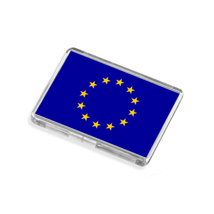 EU Flag-Inspired Magnet
