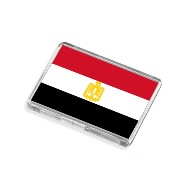 Egypt Flag-Inspired Magnet