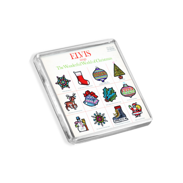 Elvis Presley - The Wonderful World of Christmas Music-Inspired Magnet