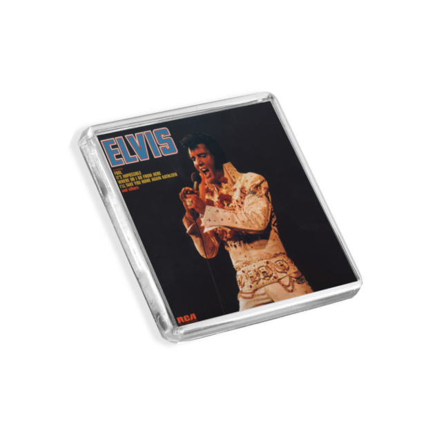 Elvis Presley - Fool Music-Inspired Magnet