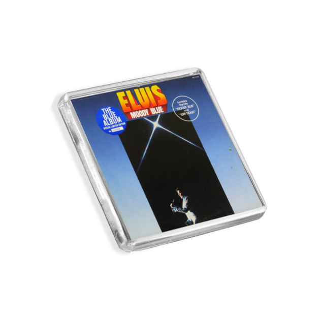 Elvis Presley - Moody Blue Music-Inspired Magnet
