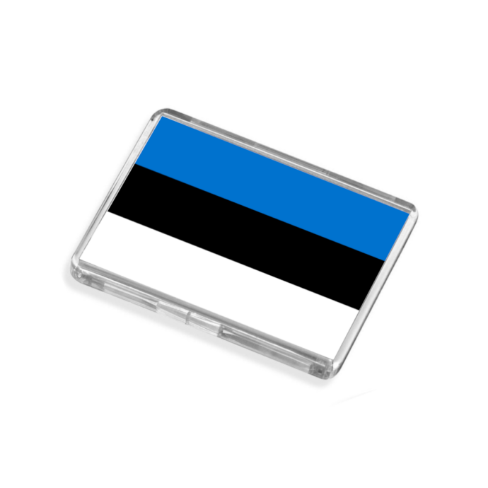 Estonia Flag-Inspired Magnet