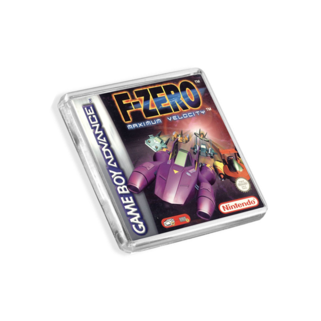 F-Zero Maximum Velocity Game Boy Advance-Inspired Magnet