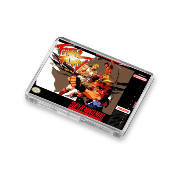 Fatal Fury The King of Fighters SNES-Inspired Magnet