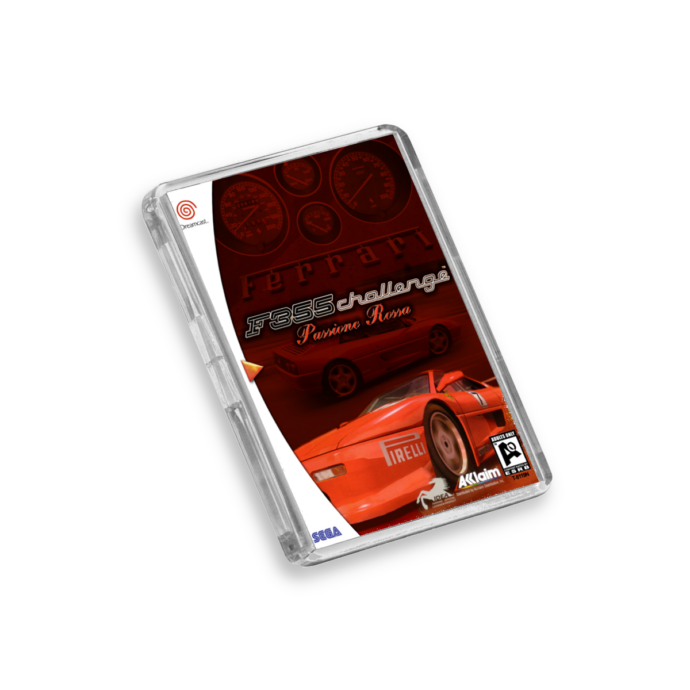 Ferrari F355 Challenge Dreamcast-Inspired Magnet