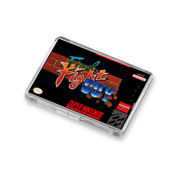 Final Fight Guy SNES-Inspired Magnet