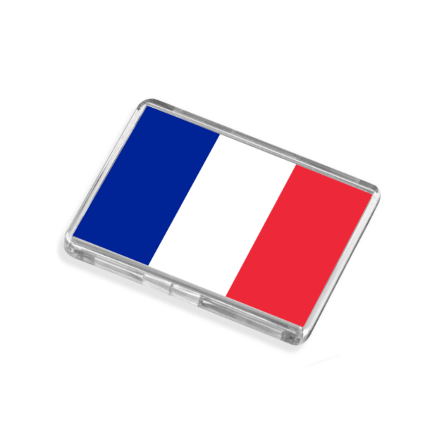 France Flag-Inspired Magnet