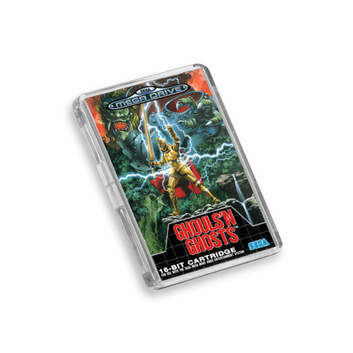 Ghouls n' Ghosts Mega Drive-Inspired Magnet