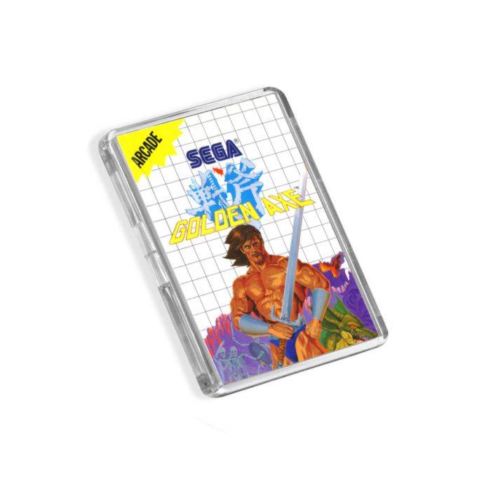 Golden Axe Master System-Inspired Magnet