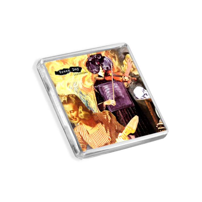 Green Day - Insomniac Music-Inspired Magnet
