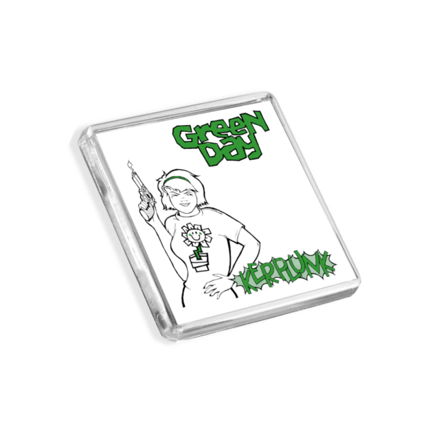 Green Day - Kerplunk Music-Inspired Magnet