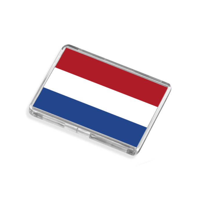 Netherlands Flag-Inspired Magnet