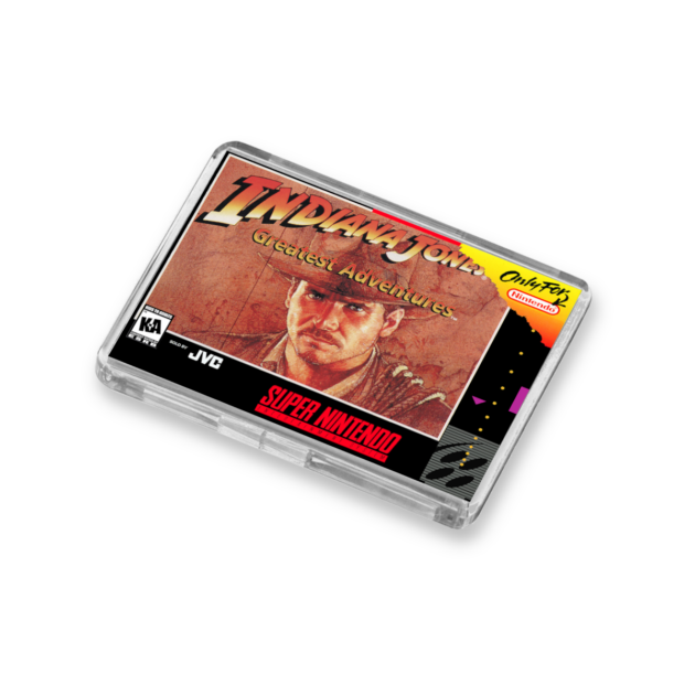 Indiana Jones Greatest Adventures SNES-Inspired Magnet
