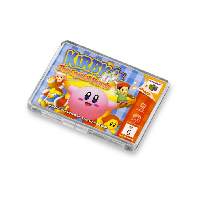 Kirby 64: The Crystal Shards N64-Inspired Magnet