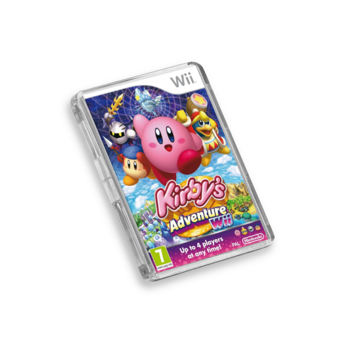 Kirby's Adventure Wii-Inspired Magnet