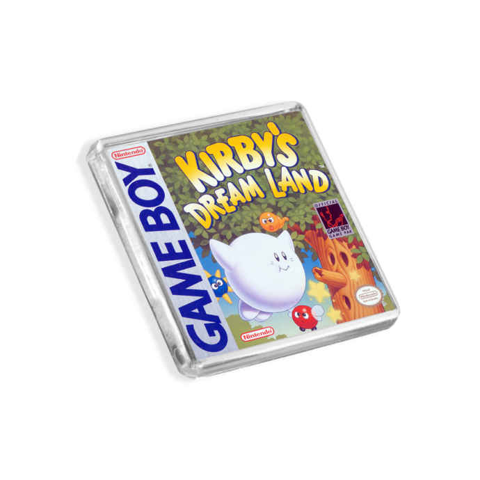 Kirby's Dream Land Game Boy-Inspired Magnet