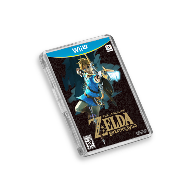 Legend of Zelda: Breath of the Wild Wii-U-Inspired Magnet