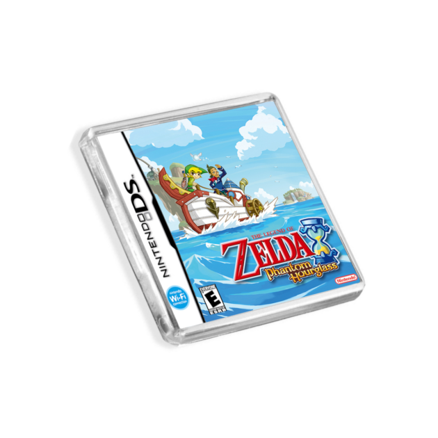 Legend of Zelda Phantom Hourglass Nintendo DS-Inspired Magnet