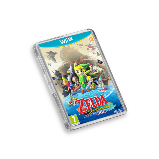 Legend of Zelda: The Wind Waker HD Wii-U-Inspired Magnet