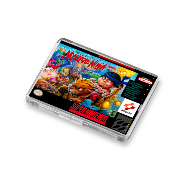 Legend of the Mystical Ninja SNES-Inspired Magnet