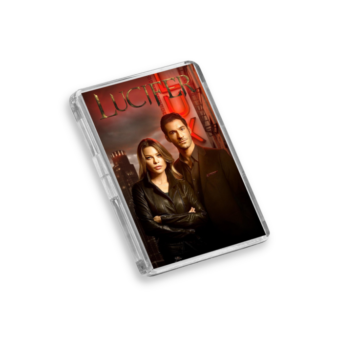 Lucifer TV Show-Inspired Magnet